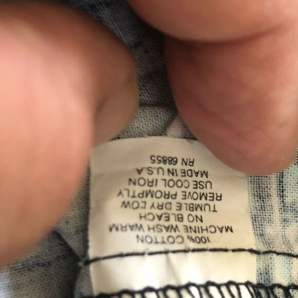 Vintage Body Objects Men's Short Sleeve Button Up Shirt Southwest Print Medium - Picture 5 of 8